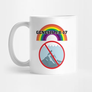 Rainbow Origin And Meaning Genesis 9 8-17 Mug
